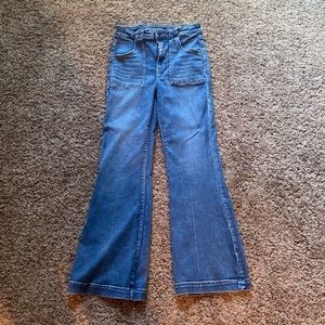 american eagle flare jeans